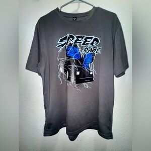 Speed Race Graphic Tee - Size Medium